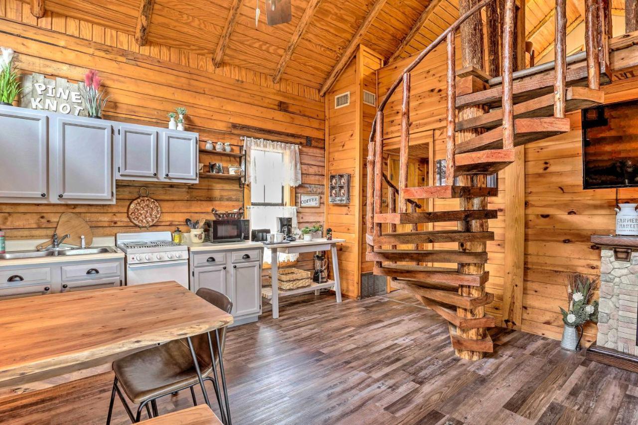 Broken Bow Log Cabin With Fire Pit, Pond, And Deck! Dış mekan fotoğraf